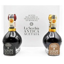 di LA SECCHIA 모데나 발사믹 식초 100ml 2병, 2개