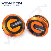 오토바이 프레임 구멍 커버 캡 s 플러그 장식 KTM 1290 슈퍼 듀크 R/RR/GT 어드벤처 2015 -, 12 1 pair Black Orange