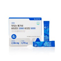 비타민마을 맛있는 메가씨 비타민C 2000 비오틴 5000 60p, 2개, 180g