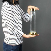 용천 유리주병(수동 69호 1리터)/술병 인삼 과실주병