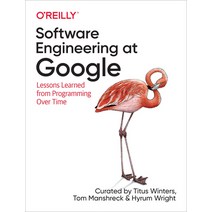 [awarning] (영문도서) Software Engineering at Google: Lessons Learned from Programming Over Time Paperback, O'Reilly Media