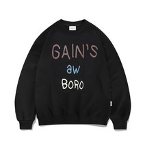 게인스보로 GAINSBORO 버디 크루넥블랙 buddy crew neckblack GA023BK 216686