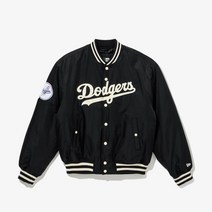 뉴에라 공식스토어 [스타필드안성] 뉴에라 MLB LA 다저스 스타디움 재킷 블랙_13781137