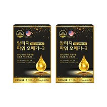 미국직수입 초임계 알티지 rTG 오메가3 120캡슐, 60정, 72.12g, 2개