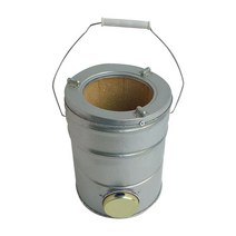 1구 1탄 연탄난로 연탄보일러 연탄 화덕 펫릿 스토브, 2단 화로 + 304망 + 집게