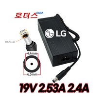 LG LED모니터 24CAV37K-B 32MB17HM 32MB17HM-B 32MB25VQ 32MN49HM 32MN58HM 32MN58HM-P 전용 19V 2.53A 국산어댑터, 1개, 어댑터+3구 원파워코드1.8M
