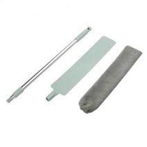 텔레스코픽 플랫 헤드 먼지 브러시 길게 핸들 걸레 소파 침대 바닥 간격 부직포 먼지 떨이 청소 제품 가정용 청소 도구, 먼지떨이꾼