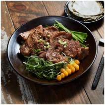 한우지애 별미 연잎 향 가득 연잎 왕갈비 2kg (돼지왕갈비 6대) 자취 혼밥 식사 간식 체중조절 도시락, 20개