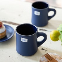 국산 수제 도자기 짙은 블루 머그 물 잔 컵 1p 350ml, 본상품선택, 본상품선택