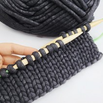 엠보실 패브릭얀 (가방뜨기 방석뜨기 매트뜨기 바구니뜨기), 09진그레이