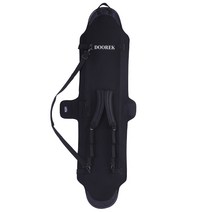 스노우보드 가방 장비 백 보드 커버 부츠 캐리어 배낭 백팩 스키 doorek 베니어 피부 스노우 안티 스크래치 녹슬지 않는 베니어 가장자리 보호, 검은색, 143cm30cm