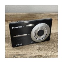 올림푸스 FE-2008.0MP 디지털 카메라 - 검은색 작동