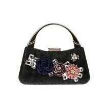 ANKOEE 파티 가방 클러치 여성용 꽃 저녁