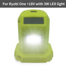 전동공구 Ryobi One 18V 리튬 이온 배터리 전원 어댑터 용 DIY 듀얼 USB LED 스위치 제어