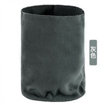 스노우보드엣지백 가을 겨울 아웃도어 플리스 넥워머 두꺼운 막이 방한 넥커버 등산 스키마스크 러닝 라이딩 머플러, 그레이/55