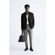 독일 자라 ZARA 텍스처 컴포트 팬츠 - 블루