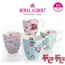 뉴황실장미 빈티지머그 1P (로즈컨페티)