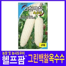 헬프팜 그린백찰옥수수 2500립 종자 그린하트바이오