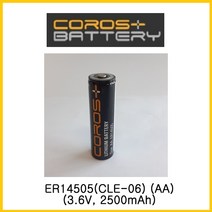 코로스 CLE-06(AA 3.6V) 열량계배터리 리튬전지, 1개