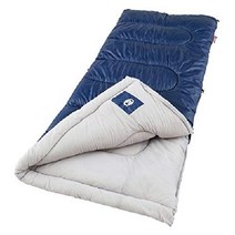 [Coleman 콜맨] 침낭(봉투형) 슬리핑백 [Brazos Sleeping Bag] 브라조스, Navy, 침낭
