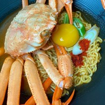 산지직송 붉은대게 연지홍게 10마리 자숙 후 2kg (다리살 & 라면 & 육수)용