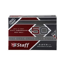 아카데미 윌슨 스태프 50개의 엘리트 50개 압축 골프 공 12팩