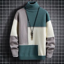 남성 라운드넥 니트 데일리 캐주얼 남친룩 하늘비즈 F712I069