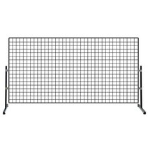 철망파티션 메쉬망 네트망 휀스망 파티션 900x1800mm 진열대 철망다리포함, 1개, 화이트 (다리600mm)