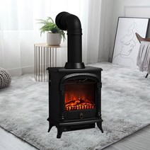 전기벽난로 로망T 예쁜장작불꽃+4평난방 전기온풍기히터난로 캠핑실내불멍화로대 거실인테리어조명 장작난로 유럽풍벽난로 페치카 엔틱인테리어조명 결혼선물 집들이개업선물 거실엔틱벽난로콘솔, 로망중형(로미오)