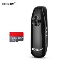경찰 배달 대리운전 바디캠 007 1920 108 해상도 미니 디지털 카메라 바디 착용 비디오 카메라 32 카드 레코더 카메라 경찰 캠, 없음