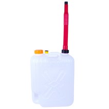 석유통 20L 자바라호스 다용도 말통 기름통 휘발유통 약수통 캠핑물통 폐수통 대용량, 10EA_개당 7.590원