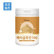 [쏘굿씽즈] 에너데이 베타글루칸100 100g 베타글루칸 효모.프락토올리고당 백수오 건조효모 유산균배양분말 유산균배양분말, 1개
