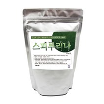 (롯데택배발송) 미국산 스피루리나분말 500g 스피루리나가루 스피룰리나