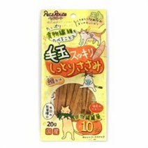 펫츠루트 연하고 촉촉한 사사미 고양이 간식 닭 20g, 닭고기맛, 4개