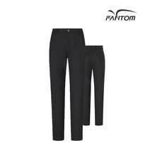 팬텀 골프 fantom남성 베이직 솔리드 스트레치 팬츠 F212B3PT901_BK, 80, BK, 1개