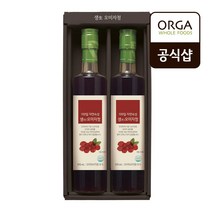[올가] 생 오미자청 선물세트 (370mlX2EA) / 추석 명절, 2Ea