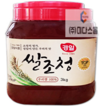 원하프우리쌀조청엿3kg/경일