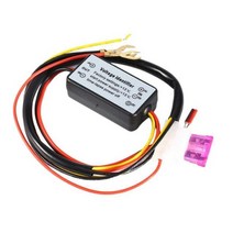 지게차led 라인빔 자동 자동차 주간 주행등 릴레이 하네스 조광기 onoff 12-18v 안개등 컨트롤러 지연 조명 지연 라인, RGB