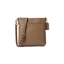 COACH 크로스 그레인 가죽 키트, 다크스톤, 한 사이즈