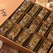 순강정 명품클래식 견과강정 45개입 견과류바 에너지바 강정바 추석선물 하루견과강정, 환경포장(표준 박스포장)