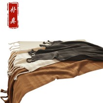 독특한 그림 담요 술 장식 소파 무릎 모포 이불 대한항공 쿨 양모 체커보드 캠핑 감촉좋은 낮잠 군 특대형 밍크 극세사