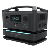 파워뱅크 캠핑용 에코플로우 델타1300 리버맥스 River Max 리버프로 River Pro Extra 배터리 휴대용 태양광패널 220V 고속충전 대용량 배터리, 단품+태양광패널1개