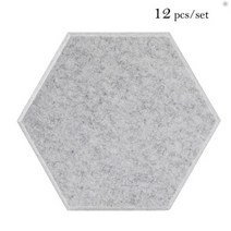 방음 벽 패널 12 개 스튜디오 소음 데코 문/침실 흡음 부품, CHINA, 4-silver gray