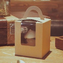 [렛츠베이킹] 머핀창박스(1구/KP), 머핀창박스(1구/KP)2개입