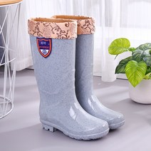 여성장화 신상레인부츠 패션장화 예쁜방수장화 성인레인부츠 숏레인부츠 미들장화 방수워커 인박카001 패션 장화 여성용 중간 튜브 따뜻한 장화 새로운 미끄럼 방지 주방 물 신발 하이 튜브 고무 신발 플러스 면화 물 장화 덧신
