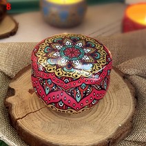 Scented Candles Fragrance Handmade jar Dried Flowers Tinplate Box Mini Tins for Wedding Gift Home De, 8
