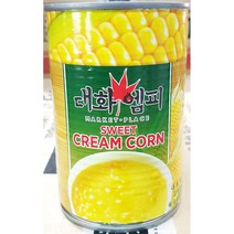 스위트크림콘(옥수수죽 대화엠피 425g) 대용량 업소용 식당용 납품용, 1, 425g