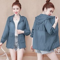 L.ONLIN SHOP여자 바람막이 점퍼 경량 빅사이즈 후드 포켓 pei97 여성자켓 바람막이 자켓 바버 여성가디건 트렌치코트