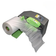 에어캡머신 포장 공기 비닐 완충재 봉투형 에어캡 뽁뽁이 제조기 티비 충전재 발포 스펀지, C10 에어캡머신 (그린) +  2롤 미디엄