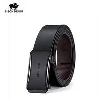 BISON DENIM 바이슨데님 남자 수제 가죽 버클 정장 캐쥬얼 자동벨트 허리띠 혁띠 N71780